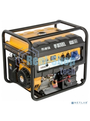 Электрогенератор бензиновый Denzel PS 80 EA, 8 кВт, 85 дБ, 90 кг