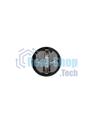 Вилка Rexant влагозащищенная прямая COMPACT, с/з, 16А, IP44 каучук, черная