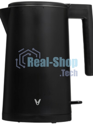 Чайник электрический Viomi Double-layer kettle черный V-MK171A
