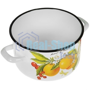 Кастрюля Лысьвенские эмали 1 л С-1607АП/4 Итальянская кухня