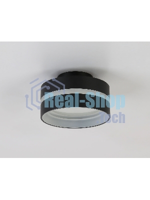 Светильник Ambrella light TN5421 SBK/FR черный песок/белый матовый GX53 IP20 D95*60