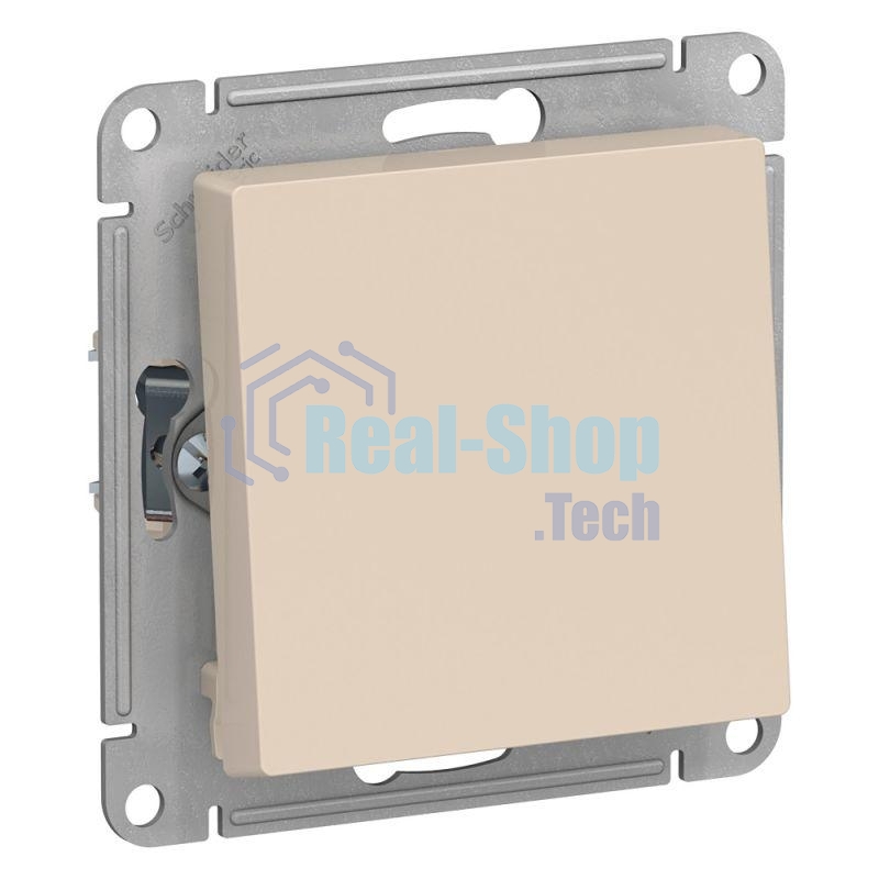 Механизм переключателя 1-кл. AtlasDesign (сх.6) 10АХ беж. SchE ATN000261