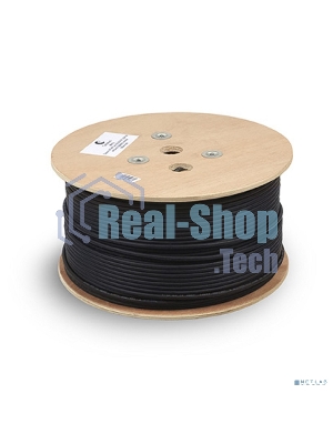 Кабель витая пара Cabeus UTP-4P-Cat.5e-SOLID-OUT-PE-UV U/UTP 5e кат. 4 пары (24 AWG), одножильный, для внешней прокладки, PE-UV (305 м)