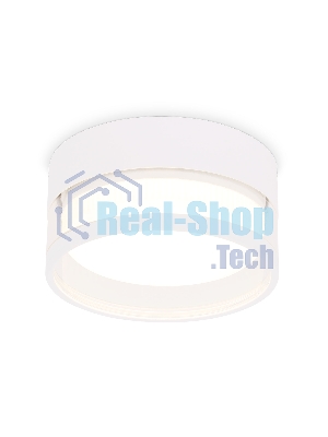 Светильник Ambrella light TN5505 SWH/CL белый песок/прозрачный GX53 D85*43