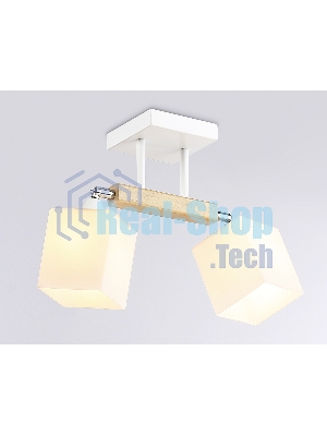 Светильник Ambrella light TR9511/2 WH/CH/FR белый/хром/белый матовый E27*2 max 40W 517*100*246