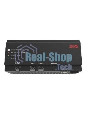 Источник бесперебойного питания Powercom DRU 850VA/510W, DIN Rail, 230V, RS-232, 2 year warranty (1114019)