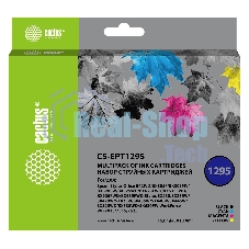 Картридж струйный Cactus CS-EPT1295 черный/голубой/желтый/пурпурный (45 мл) для Epson Stylus Office B42/BX305/BX305F/BX320/BX525/BX625/SX420/SX425/SX525/SX620 Картридж струйный Cactus CS-EPT1295 черный/голубой/желтый/пурпурный (45 мл) для Epson Stylus Office B42/BX305/BX305F/BX320/BX525/BX625/SX420/SX425/SX525/SX620