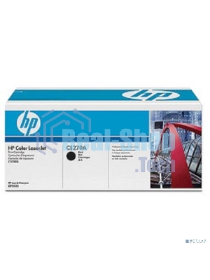 Картридж лазерный HP CE270A черный для Color LaserJet Enterprise CP5525 13500 стр.