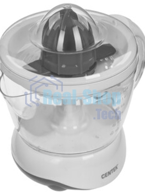 Соковыжималка Centek CT-1232 белый, цитрусовая, 40 Вт, 1200 мл, механическое