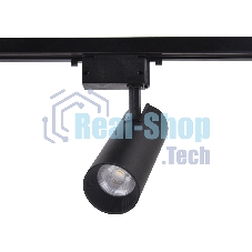 Трековый однофазный светодиодный светильник Ambrella light GL5860 BK черный LED 30W 4200K 24°