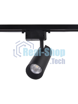 Трековый однофазный светодиодный светильник Ambrella light GL5860 BK черный LED 30W 4200K 24°