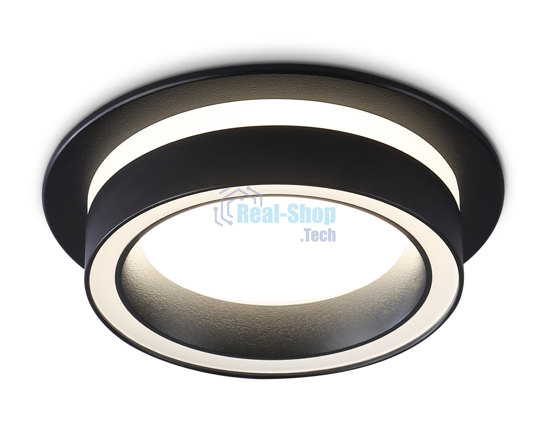 Светильник Ambrella light TN5241 BK черный GX53 D110*42
