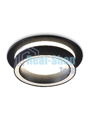 Светильник Ambrella light TN5241 BK черный GX53 D110*42