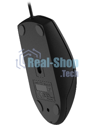 Мышь проводная A4Tech OP-335S черный, 1200 dpi, USB Type-A, кнопки - 3