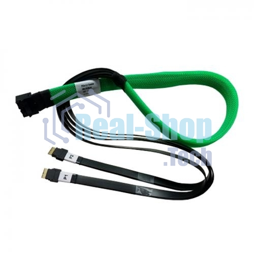 Кабель U.2 Enabler, HD (SFF8643) -to- Slimline (SFF8654), 1m, Used with systems that use the Slimline connector on the backplane (05-50063-00)