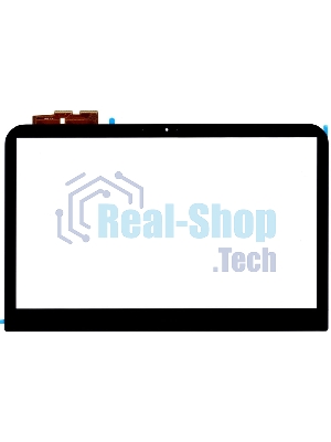 Сенсорное стекло (тачскрин) для Dell TCP14F71 V0.2, черный