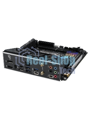 Материнская плата ASUS ROG STRIX B760-I GAMING WIFI, LGA 1700, Intel B760, 2xDDR5, 4xSATA, 2xM.2, 1xPCIe 5.0 x16, 1xHDMI, 1xDP, 1x 2.5Gb LAN, 3xUSB-A 2.0, 3xUSB-A 3.2 Gen 1, 1xUSB-C 3.2 Gen 1, 1xUSB-C 3.2 Gen 2x2, 5x3.5 мм, 7.1, Mini-ITX