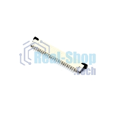 Разъем FPC Half Coverage Bottom Contact 1.0K-BX-24PWB 24 pin высота 2мм шаг 1мм