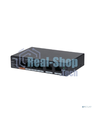 Коммутатор Dahua DH-CS4006-4GT-60, 4×1 Гбит/с + 2×1 Гбит/с Combo, управляемый