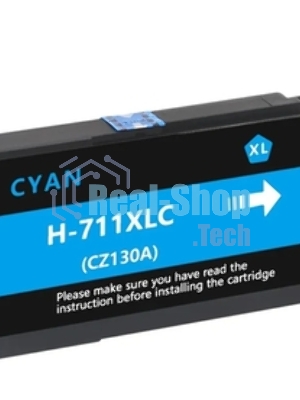 Картридж струйный NVPrint совместимый 711 (NV-CZ130A) Cyan для HP Designjet T120/T520 (27 мл)