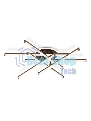 Потолочный светодиодный светильник Ambrella light FL6253 CF кофе 97W 3000K-6400K 805*760*170 (ПДУ ИК)