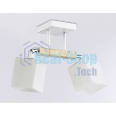 Светильник Ambrella light TR9511/2 WH/CH/FR белый/хром/белый матовый E27*2 max 40W 517*100*246