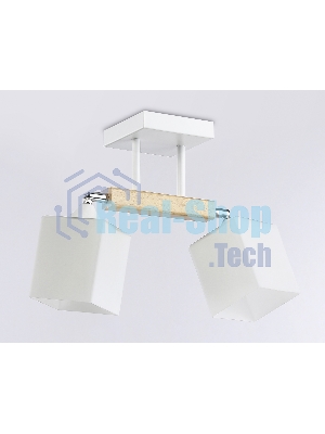 Светильник Ambrella light TR9511/2 WH/CH/FR белый/хром/белый матовый E27*2 max 40W 517*100*246