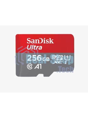 Флеш карта microSD 256Gb SanDisk microSDXC Class 10 Ultra UHS-I U1 A1 120Mb/s