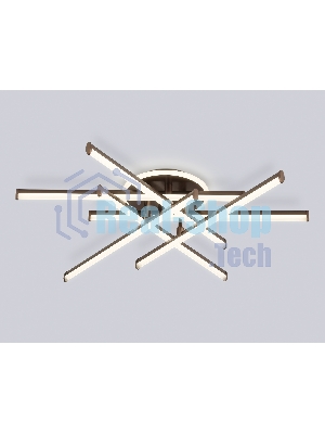 Потолочный светодиодный светильник Ambrella light FL6253 CF кофе 97W 3000K-6400K 805*760*170 (ПДУ ИК)