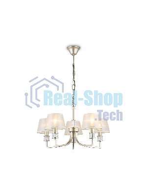 Люстра Ambrella light LH71214/5 CGD золото E14/5 max 40W D620*740