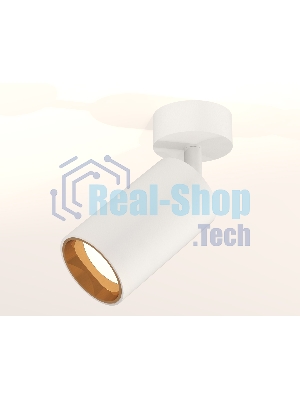 Светильник Ambrella Light XM6322004 SWH/PYG белый песок/золото желтое полированное MR16 GU5.3 (A2202, C6322, N6113)