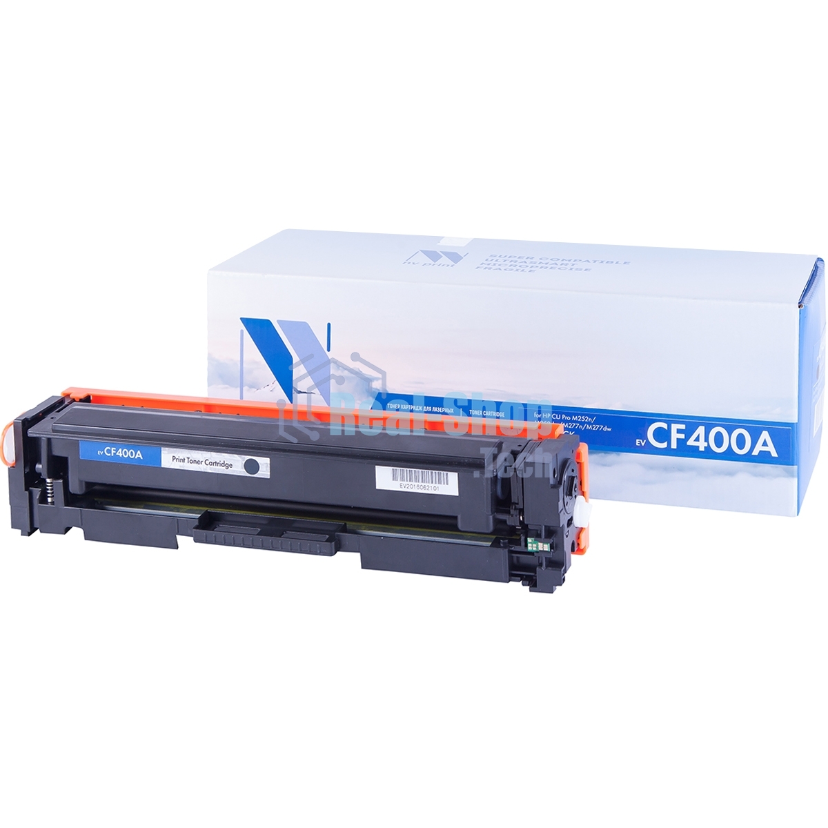 Картридж лазерный NVPrint совместимый HP Laser Jet Pro M252, MFP M277 CF400A Black (1500k)