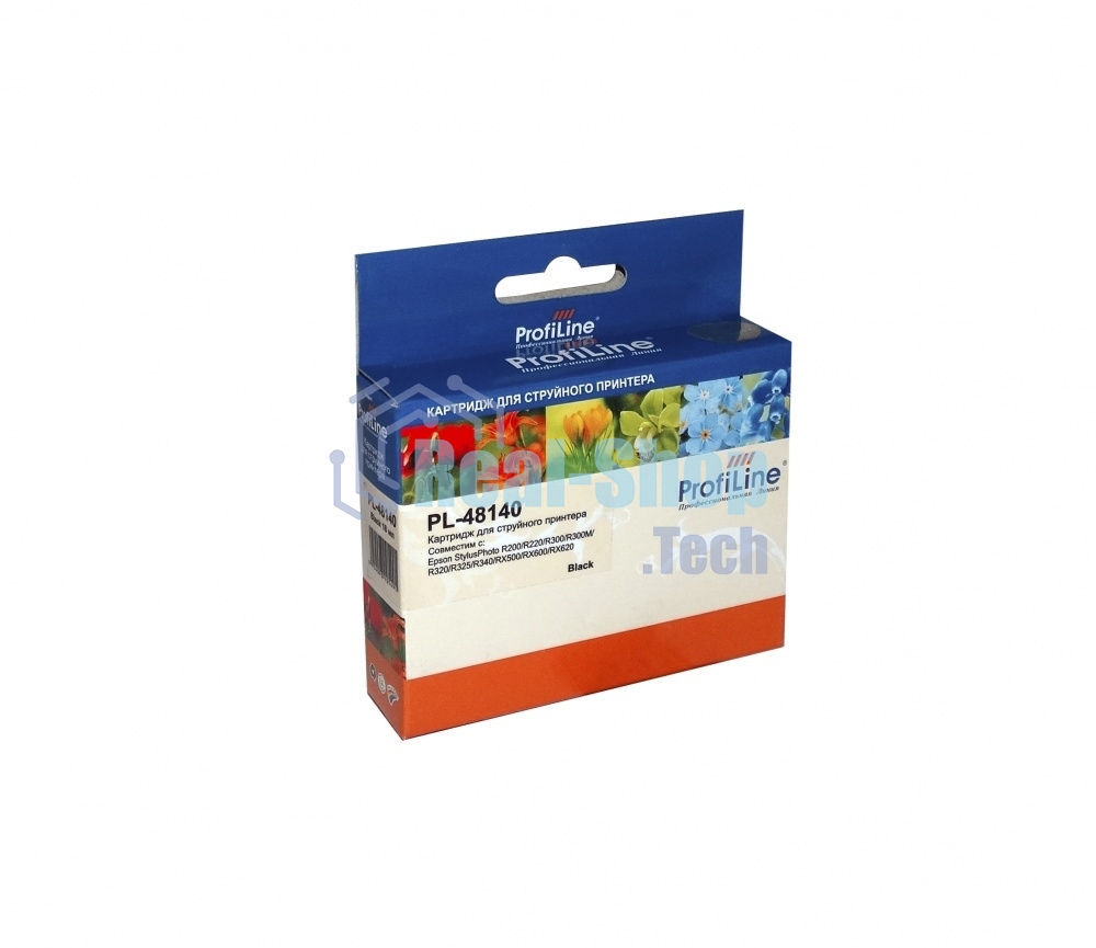 Картридж струйный ProfiLine PL-T0481 для принтеров Epson StylusPhoto R200/R220/R300/R300M/R320/R325/R340/RX500/RX600/RX620 Black водн