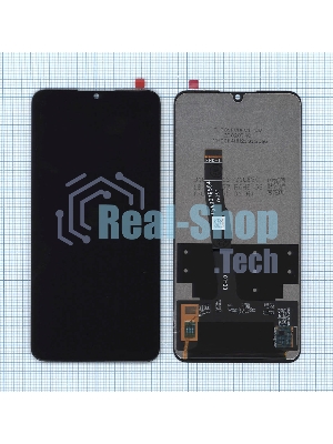 Дисплей для Huawei P30 lite, Nova 4e (COF) черный