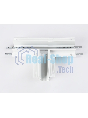GL3355 WH белый коннектор т-образный встраиваемый 170*85*46,8