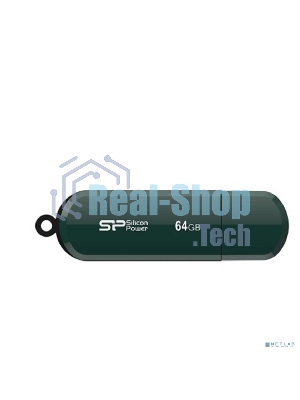 Флешка USB 64 Gb Silicon Power Lux Mini 320, USB 2.0, зеленый
