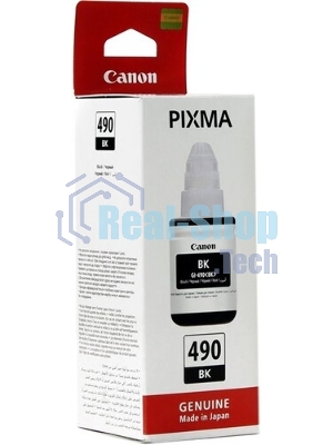 Чернила Canon GI-490BK 0663C001 черный для Canon Pixma G1400/2400/3400 (135мл)