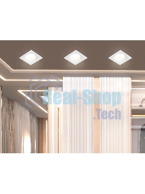 Встраиваемый точечный светильник Ambrella light TN102811 WH белый GU5.3 85*85*35