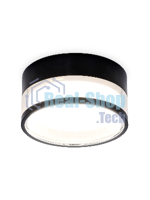 Светильник Ambrella light TN5506 SBK/CL черный песок/прозрачный GX53 D85*43