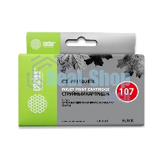 Картридж струйный Cactus CS-PFI107BK черный (130 мл) для Canon IP iPF670/iPF680/iPF685/iPF770/iPF780/iPF785
