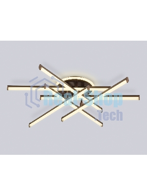 Потолочный светодиодный светильник Ambrella light FL6253 CF кофе 97W 3000K-6400K 805*760*170 (ПДУ ИК)