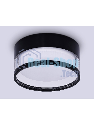 Светильник Ambrella light TN5506 SBK/CL черный песок/прозрачный GX53 D85*43