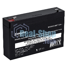 Батарея для ИБП ExeGate EP234536RUS GP 672/EXG672 (6V 7.2Ah) клеммы F1