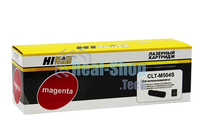 Картридж Samsung CLP-415/470/475/CLX-4170/4195 (Hi-Black) CLT-M504S, M, 1,8K