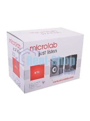 Колонки Microlab B-72 2.0 темное дерево 16Вт     