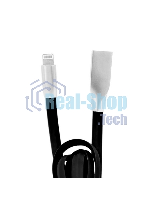 Кабель USB ACD-Infinity Lightning - USB-A TPE, 1.2м, черный