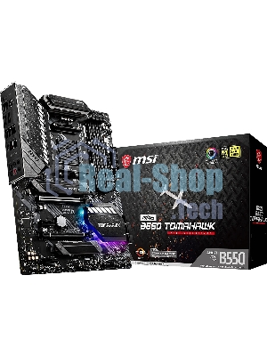 Материнская плата MSI MAG B550 TOMAHAWK MAX WIFI, AM4, AMD B550, 4xDDR4, 6xSATA, 2xM.2, 1xPCI-E 4.0 x16, 1xPCI-E 3.0 x4, 2xPCI-E x1, 1xHDMI, 1xDP, 1x 2.5Gb LAN, 2xUSB-A 2.0, 2xUSB-A 3.2 Gen 1, 1xUSB-A 3.2 Gen 2, 1xUSB-C 3.2 Gen 2, 5x3.5 мм, 7.1, ATX