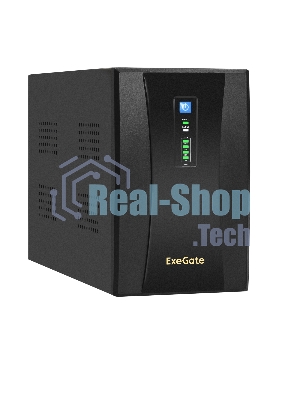 Источник бесперебойного питания ExeGate EX292608RUS SpecialPro UNB-2000.LED.AVR.4C13.RJ.USB 2000VA/1200W, LED, AVR,4*C13, RJ45/11,USB, металлический корпус, черный