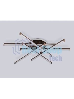 Потолочный светодиодный светильник Ambrella light FL6253 CF кофе 97W 3000K-6400K 805*760*170 (ПДУ ИК)