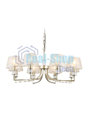 Люстра Ambrella light LH71217/8 CGD золото E14/8 max 40W D790*750
